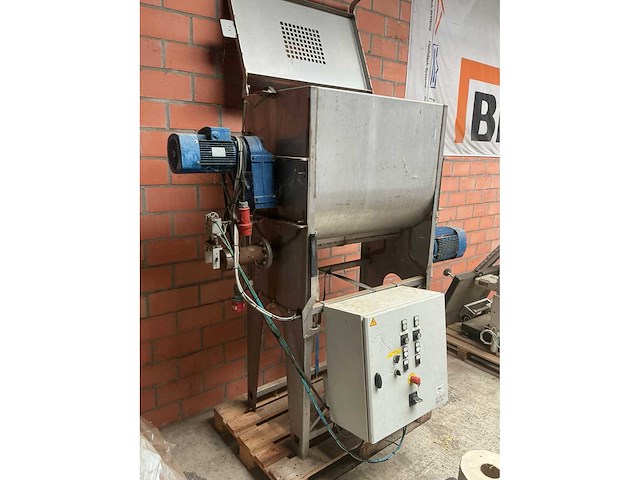 Rvs mengmachine - afbeelding 3 van  5