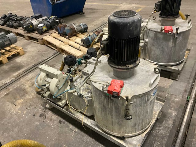 Rvs mengtank - afbeelding 3 van  4