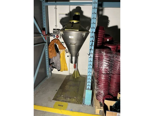 Rvs mengtrechter met vijzel - afbeelding 6 van  7
