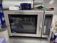 Rvs microgolfoven amana commercial rfs518s