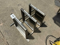 Rvs muurrek - afbeelding 1 van  4