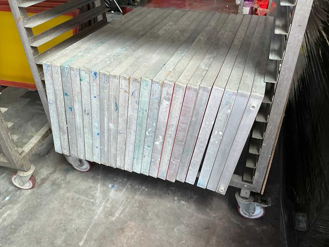 Rvs niveaukar met inhoud (2x) - afbeelding 3 van  8