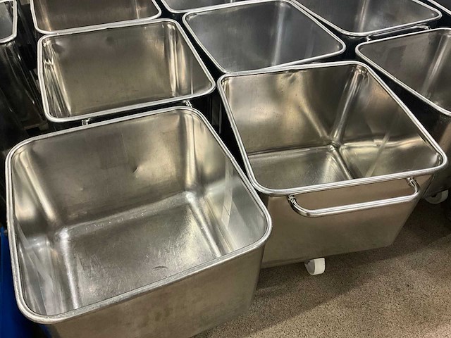 Rvs normwagens 120 l (26x) waaronder barsso en food mate - afbeelding 9 van  9