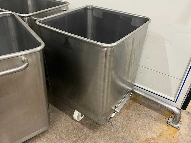 Rvs normwagens 120 l. (2x) - afbeelding 2 van  7