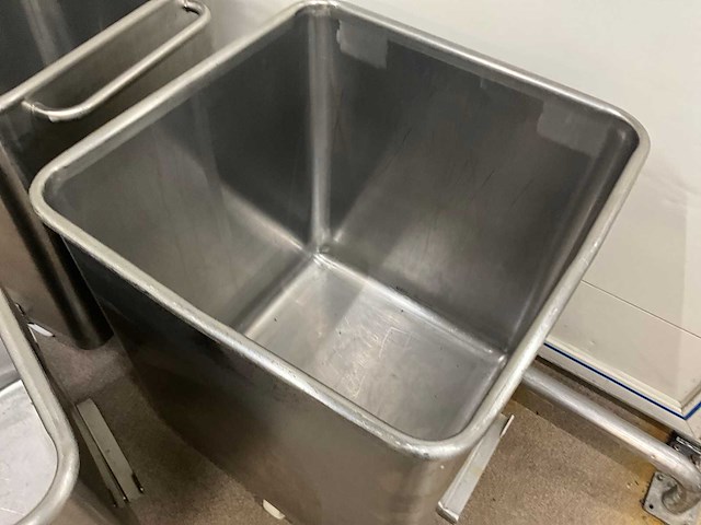 Rvs normwagens 120 l. (2x) - afbeelding 3 van  7