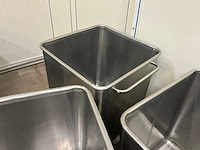 Rvs normwagens 120 l. (2x) - afbeelding 4 van  7