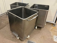 Rvs normwagens 200 l (3x) - afbeelding 3 van  3