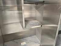 Rvs opbergkast - afbeelding 3 van  4