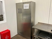 Rvs opbergkasten (2x) - afbeelding 1 van  7