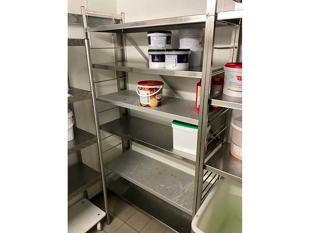 Rvs opbergrek (2x) - afbeelding 3 van  4