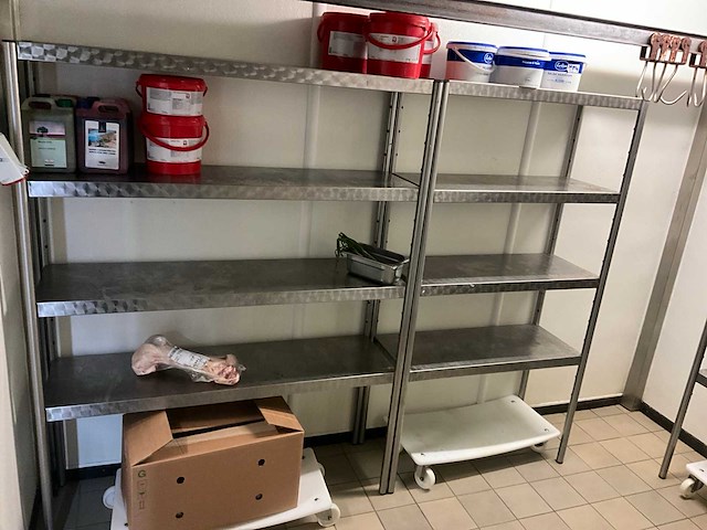 Rvs opbergrek (3x) - afbeelding 1 van  3