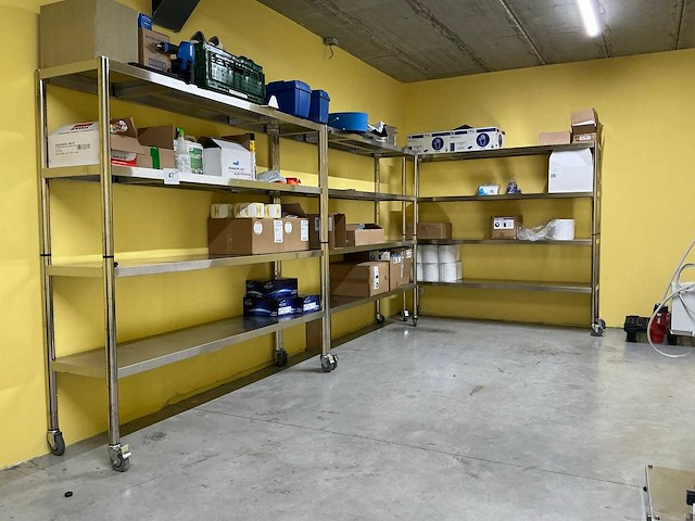 Rvs opbergrek (3x) - afbeelding 1 van  3