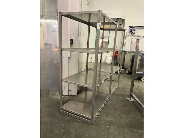 Rvs opbergrek - afbeelding 1 van  3