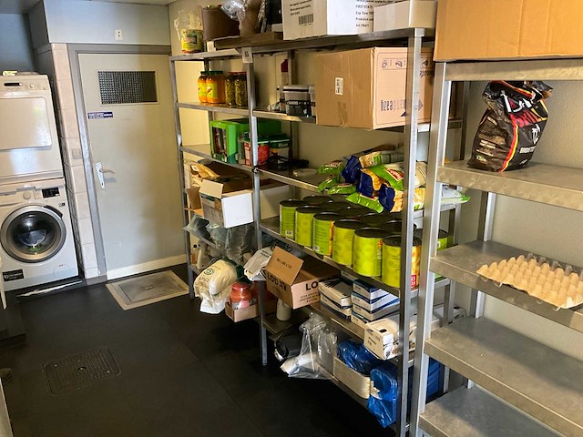 Rvs opbergrek - afbeelding 1 van  6