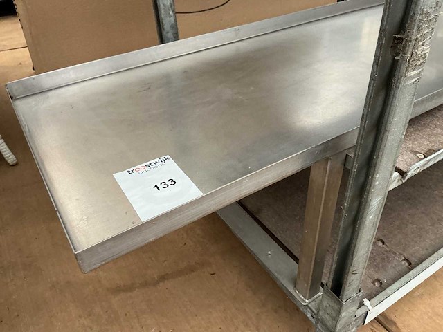 Rvs opzetwerktafel - afbeelding 2 van  2