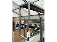 Rvs opzetwerktafel - afbeelding 2 van  2