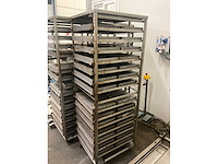 Rvs ovenkarren (3x) voor double d revorack oven - afbeelding 9 van  14