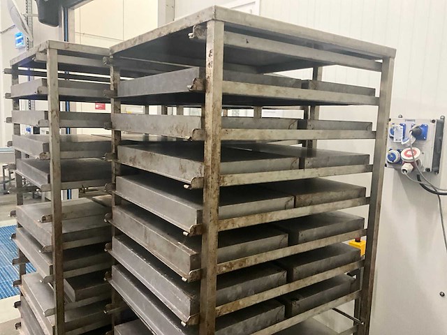 Rvs ovenkarren (3x) voor double d revorack oven - afbeelding 11 van  14