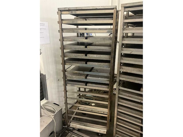 Rvs ovenkarren (3x) voor double d revorack oven - afbeelding 14 van  14