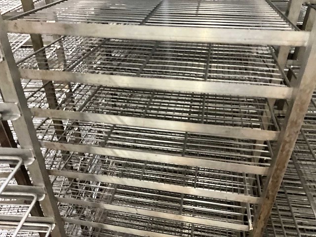 Rvs ovenkarren voor double d revorack oven (12x) - afbeelding 3 van  6