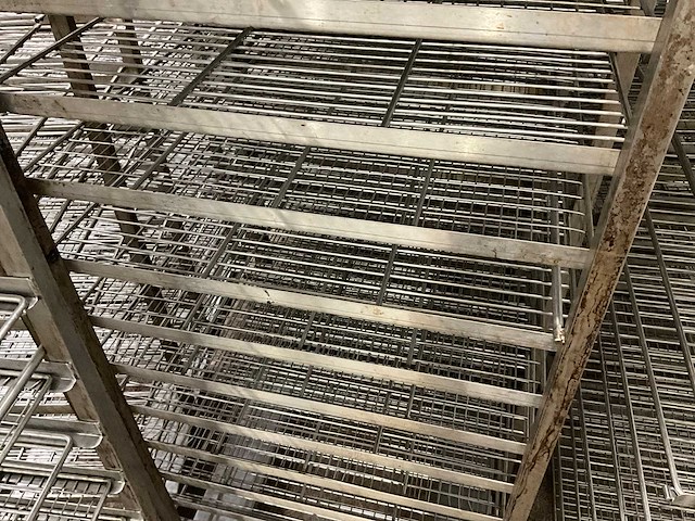 Rvs ovenkarren voor double d revorack oven (12x) - afbeelding 6 van  6