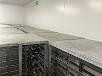 Rvs ovenkarren voor double d revorack oven (14x) - afbeelding 7 van  8