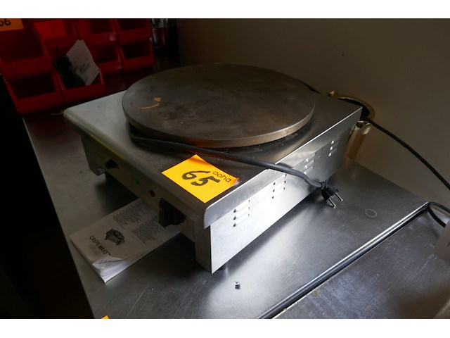 Rvs pannenkoekmaker metro - afbeelding 2 van  4