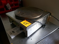Rvs pannenkoekmaker metro - afbeelding 2 van  4