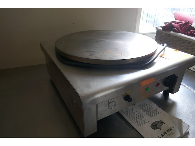 Rvs pannenkoekmaker metro - afbeelding 4 van  4