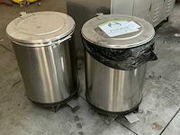 Rvs pedaalemmer (2x) - afbeelding 1 van  3