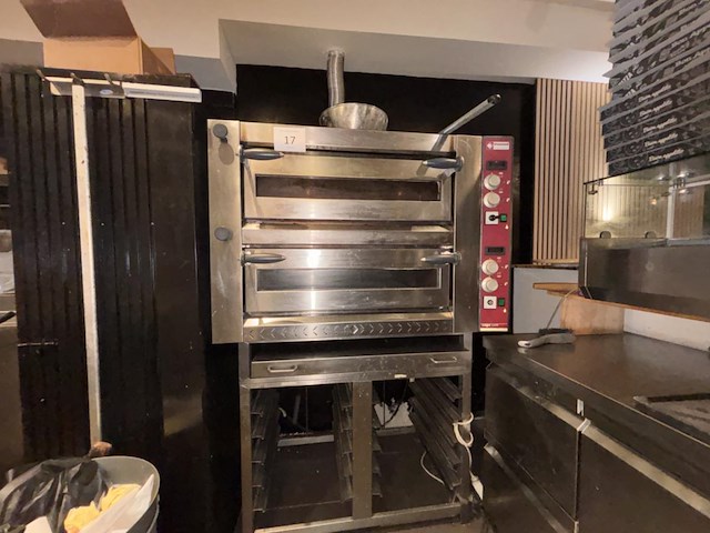 Rvs pizzaoven diamond met onderstel - afbeelding 1 van  6