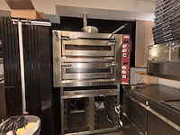 Rvs pizzaoven diamond met onderstel