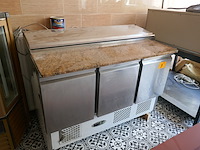 Rvs pizzawerkbank - afbeelding 2 van  5