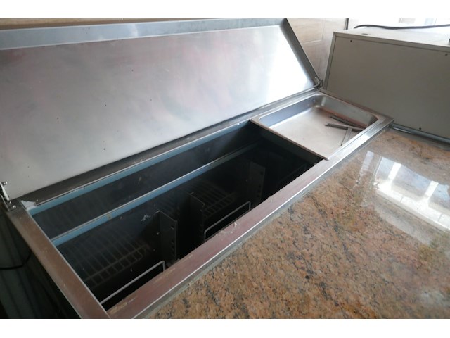 Rvs pizzawerkbank - afbeelding 3 van  5