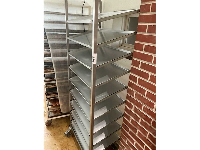 Rvs platenkar - afbeelding 3 van  3