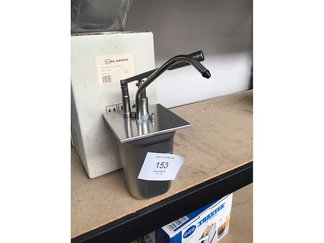 Rvs pomp saus - afbeelding 1 van  2