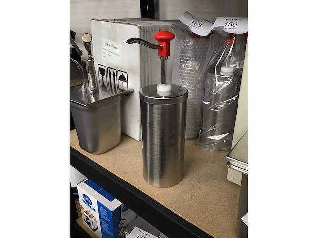 Rvs pomp saus - afbeelding 1 van  3