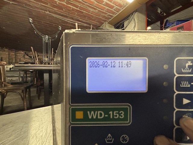 Rvs proffesionele vaatwasmachine wexiodisk wd-153 - afbeelding 1 van  14