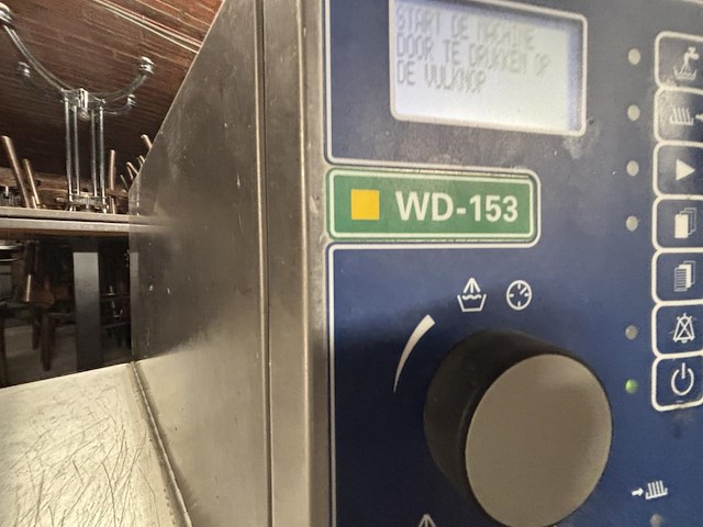 Rvs proffesionele vaatwasmachine wexiodisk wd-153 - afbeelding 4 van  14