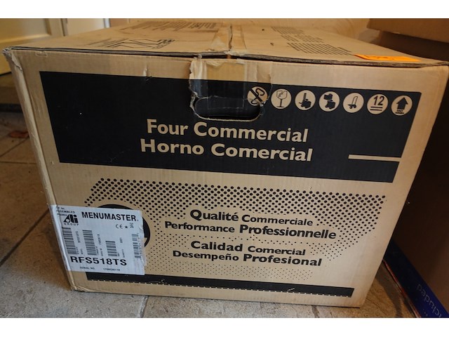 Rvs programmeerbare oven amana commercial - afbeelding 1 van  4