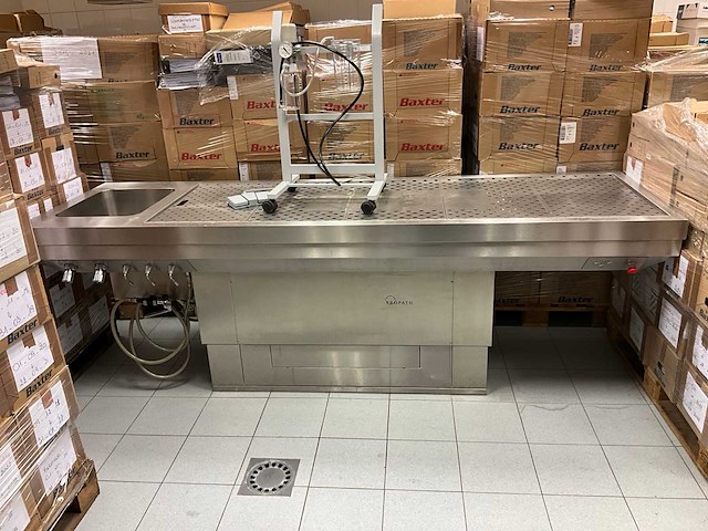 Rvs propath lijkschouwingstafel - afbeelding 1 van  10