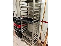 Rvs regaalwagen - afbeelding 2 van  2