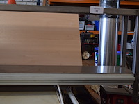 Rvs rek 150x25x50 cm - afbeelding 2 van  6
