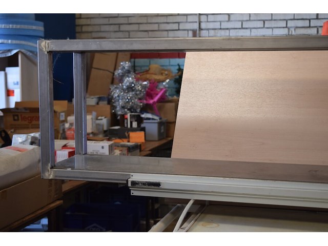 Rvs rek 150x25x50 cm - afbeelding 4 van  6