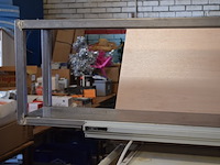 Rvs rek 150x25x50 cm - afbeelding 4 van  6