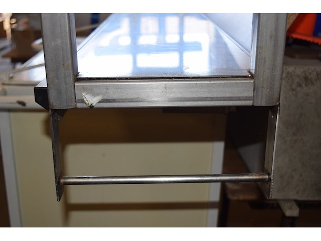 Rvs rek 150x25x50 cm - afbeelding 5 van  6
