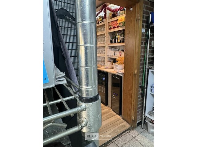 Rvs rek met verstelbare leggers - afbeelding 3 van  4