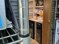 Rvs rek met verstelbare leggers - afbeelding 3 van  4