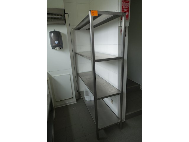 Rvs rek - afbeelding 1 van  3