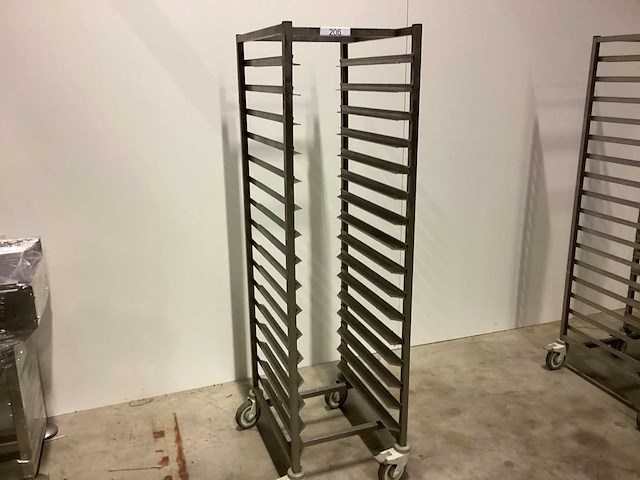 Rvs rolkar 16 niv. en 600x400 overige opslag en handling - afbeelding 2 van  2